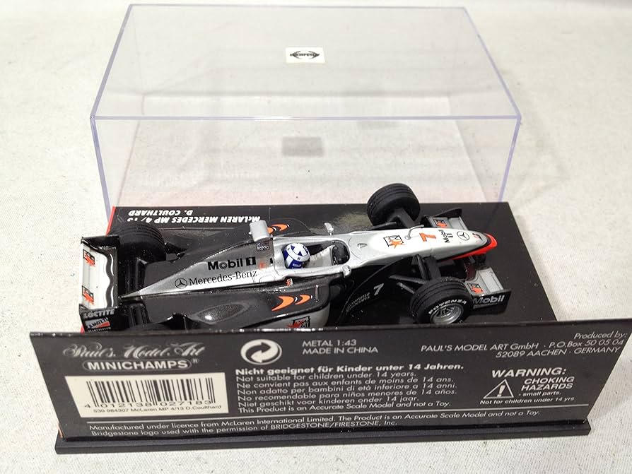 マクラーレンメルセデス★ＭＰ４/１３★デビットクルサード★コレクションモデル Amazon | 1/43 マクラーレン メルセデス MP4/13 1998 D
