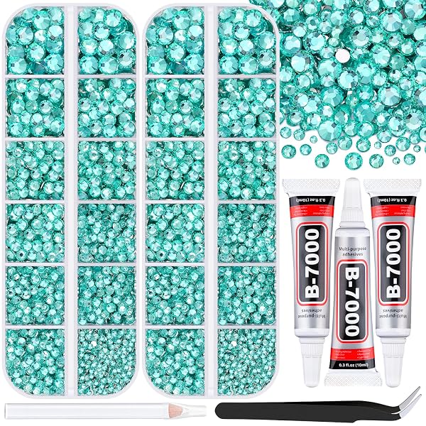BELLEBOOST Jelly Bedazzling Rhinestones for Crafting and Nails