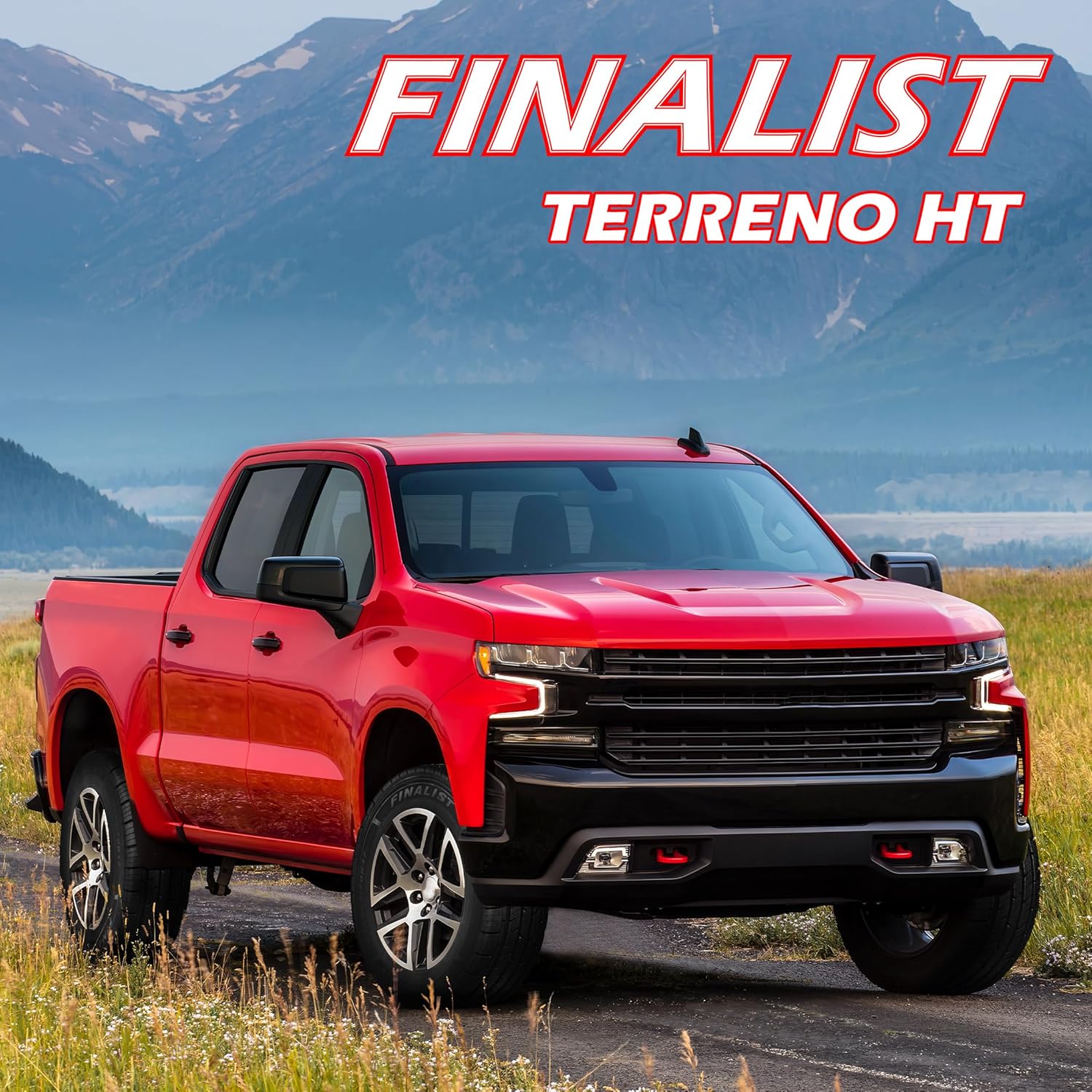 Set of 4 (Four) Finalist Terreno H/T 255/70R16 111T SL SUV All Season Highway Terrain Tires 255/70/16 Includes 3-Year Road Hazard Warranty (Tire Only) UTQG 500-A-B