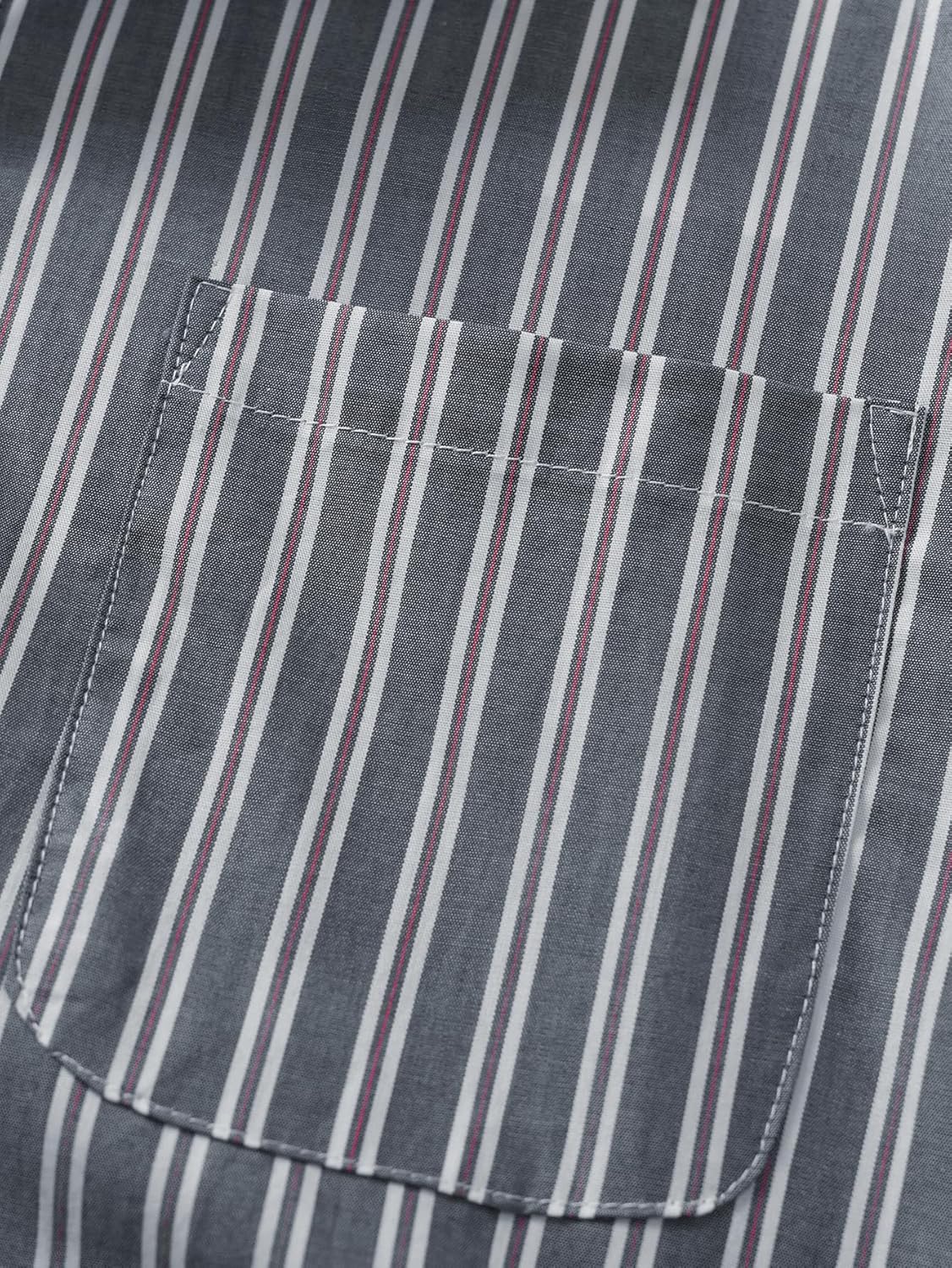 Latuza Men's Lightweight Cotton Nightshirt Long Sleeve Nightgown