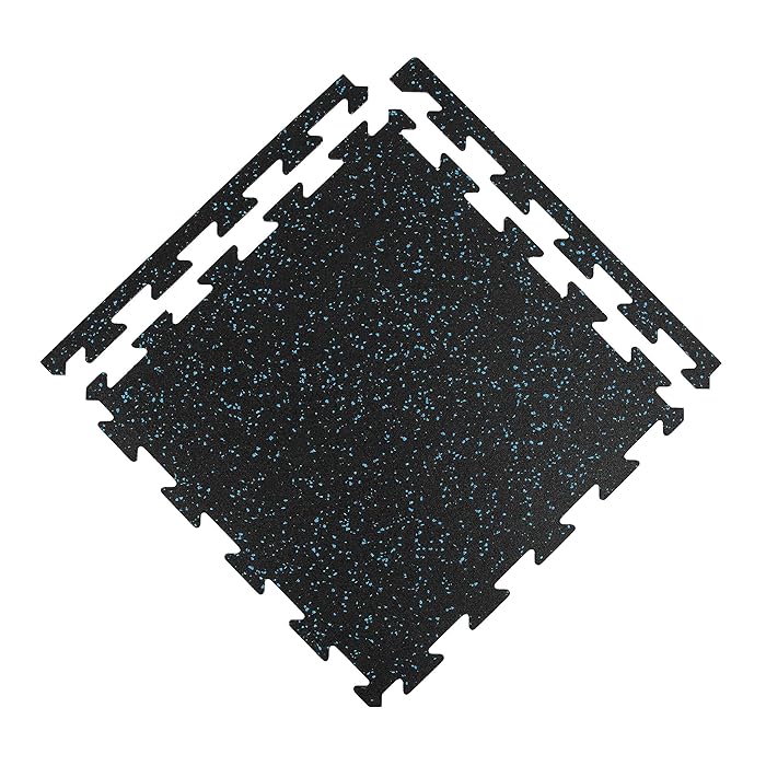 Buy IncStores 1/4 Inch Thick EcoLock Rubber Interlocking Floor Tiles