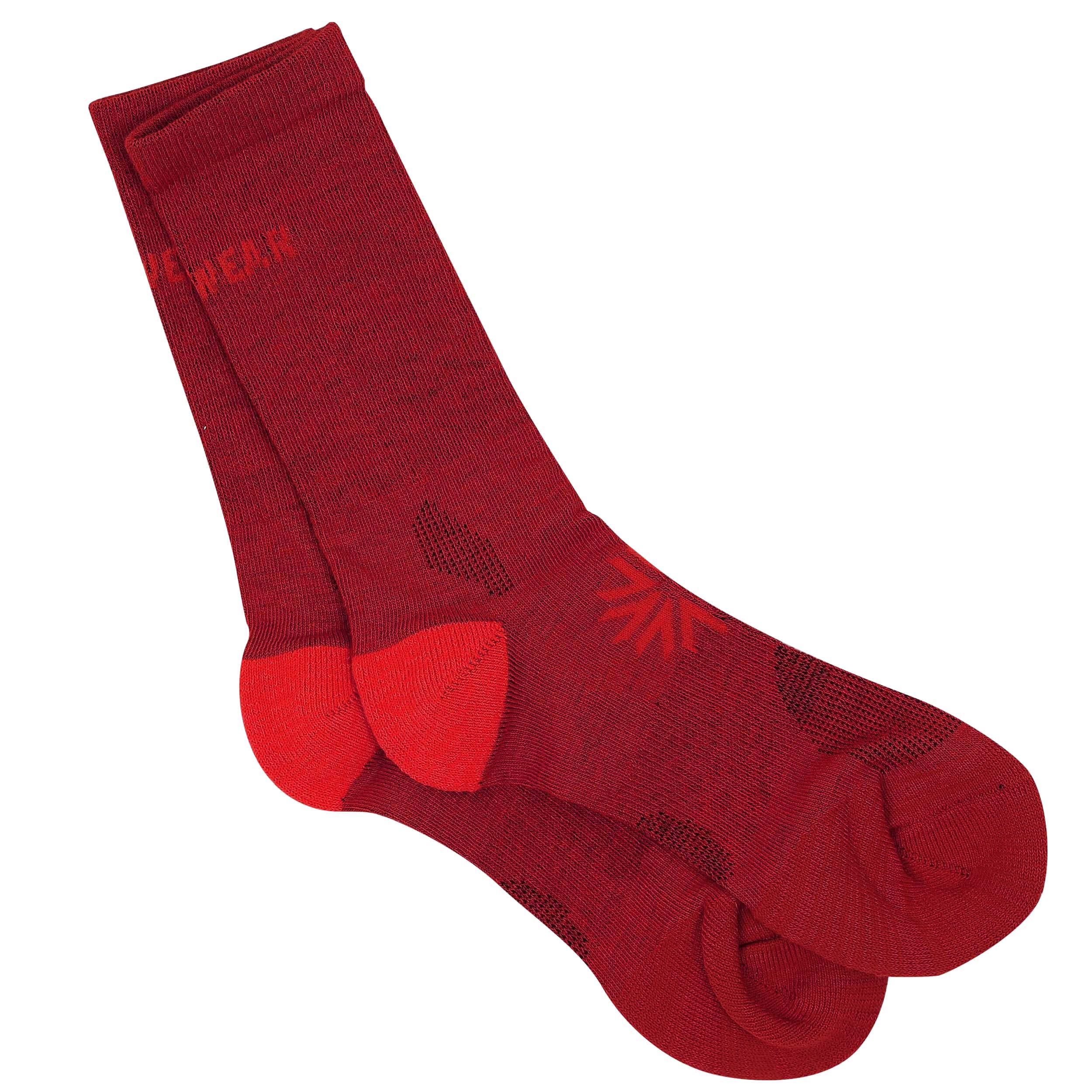ICEWEAR Steinar Coolmax socks Dark Red 35/38