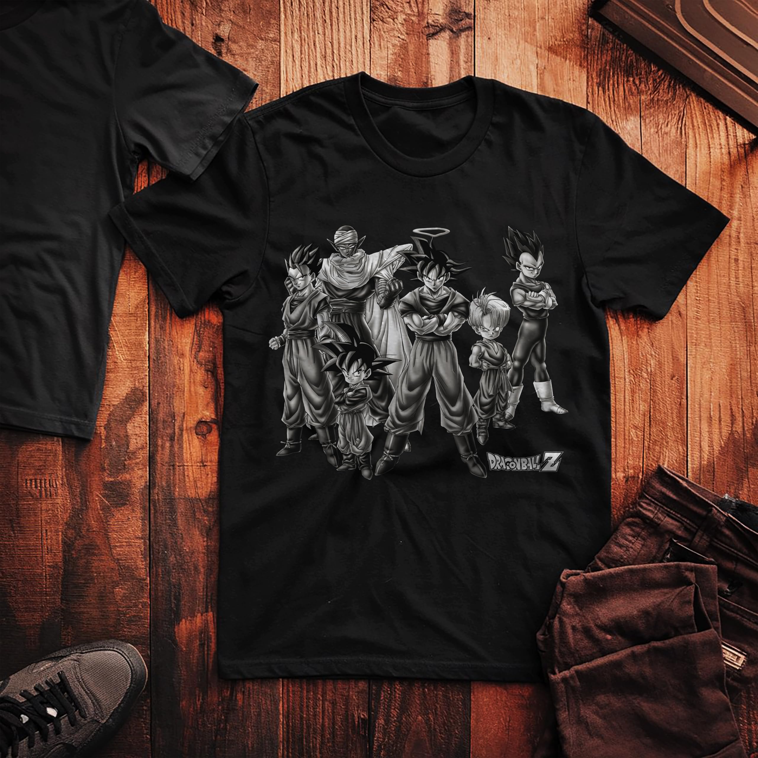 Dragon Ball Z Camiseta | Artículo Licenciado Oficial | Goku Ultrainstict | Negro | XL