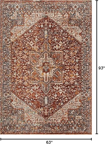 Miniatura 5 de Loloi Lourdes LOU-06 - Alfombra para zona (2 pies a 3 pulgadas x 3 pies a 10 pulgadas)