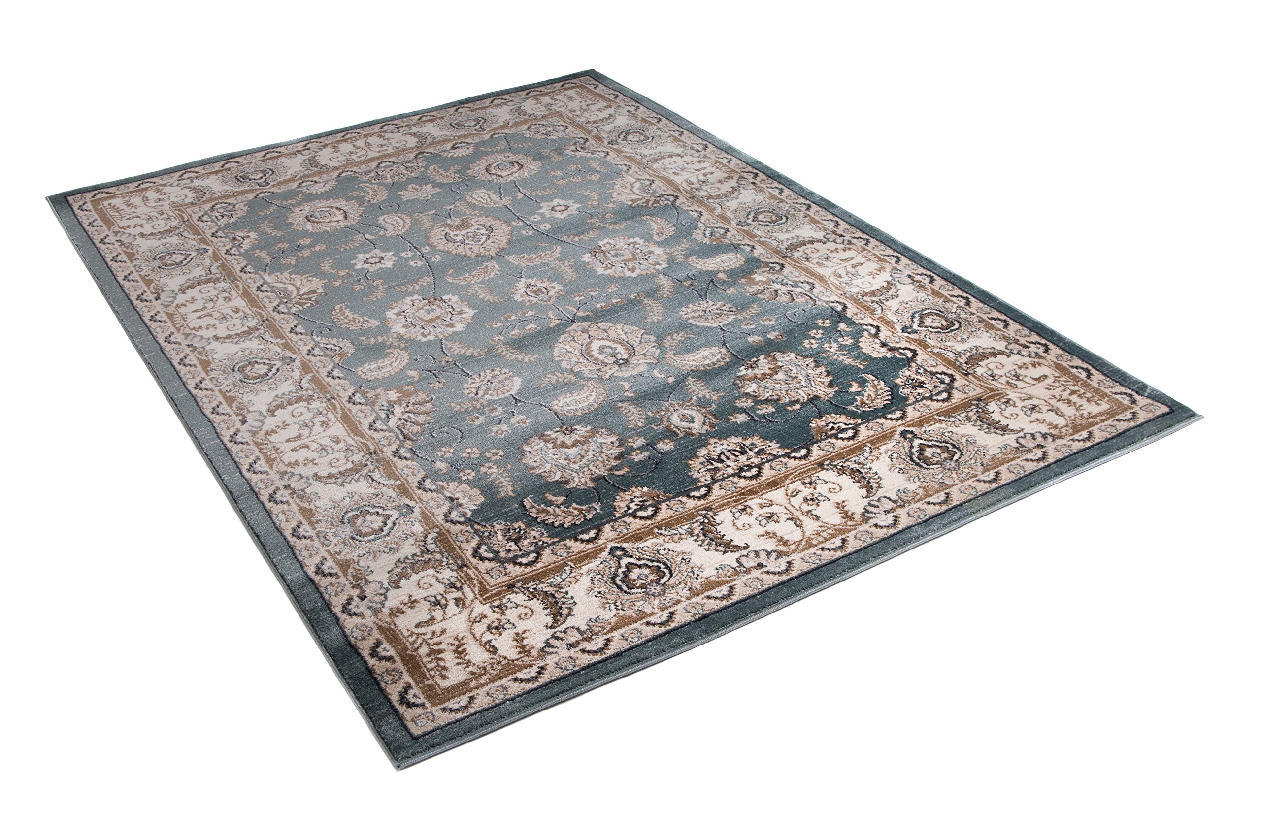 Carpeto Rugs Tappeto 60 x 100 cm blu Orientale Classico Ornamenti Ayla Collezione