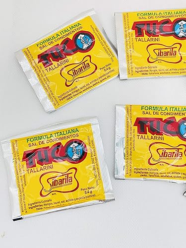 Miniatura 5 de Sibarita Tuco Tallarini - Condimento de espagueti Sazonador Peruano - 6 paquetes de 8.4g/0.3oz