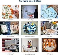 Vista 6 de Proyector de Arte para Trazado, Dibujo, Pintura, Mini Proyector Digital Portátil para Lienzo de Escritorio/Pared, Compatible con iOS/Android