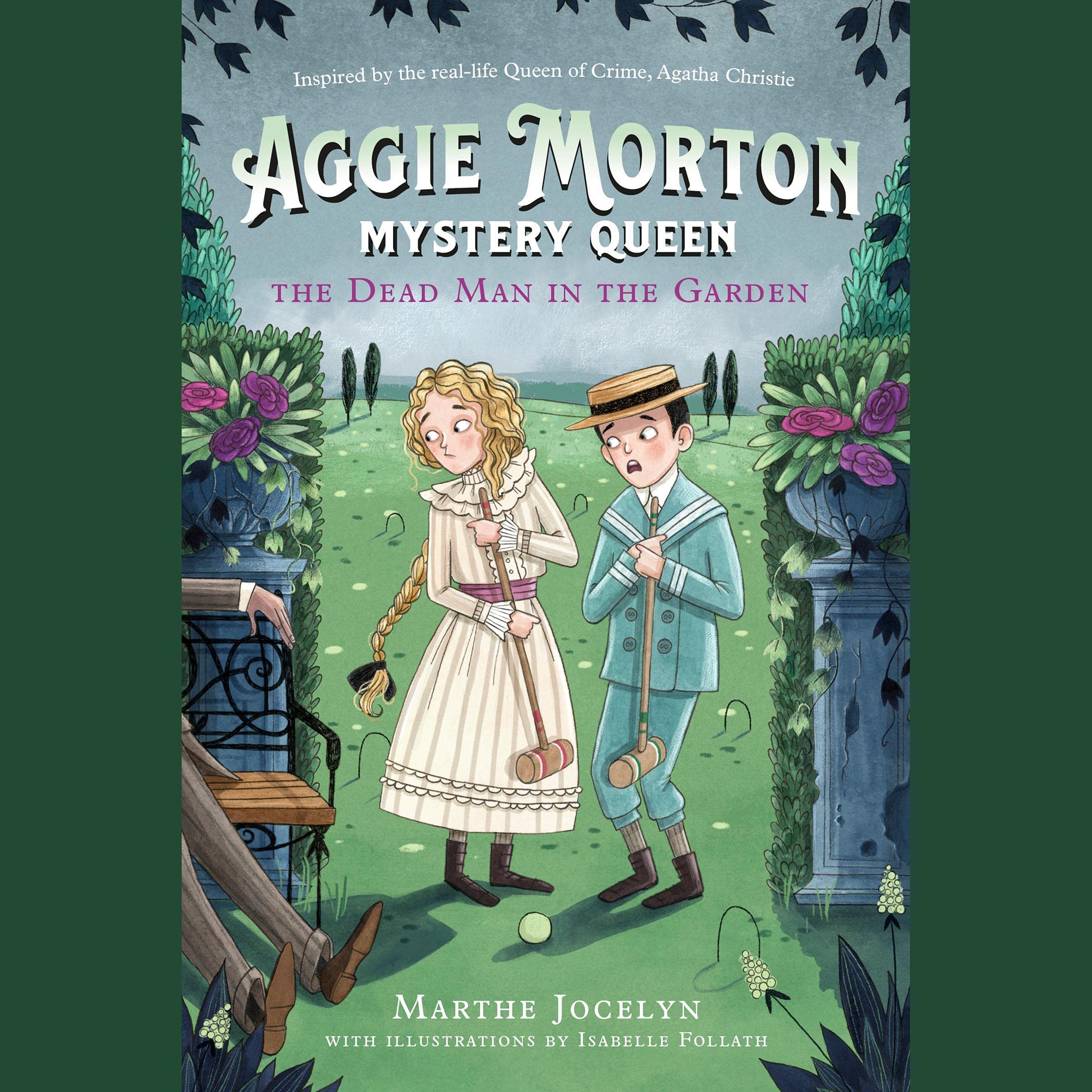 Cover art for Aggie Morton, Mystery Queen: The Dead Man in the Garden
