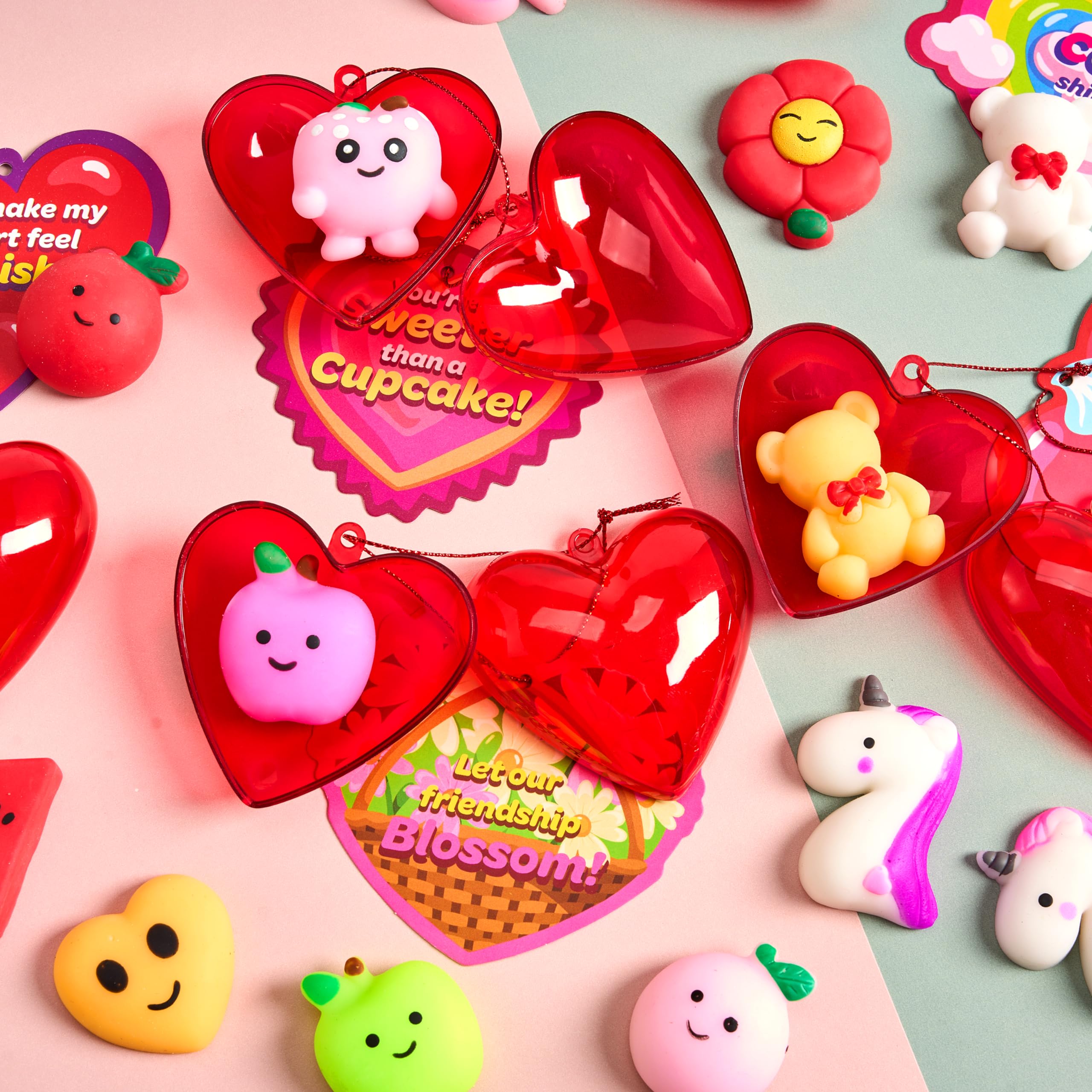 Amazon.com: JOYIN 28 Packs Valentine's Day Heart Gift Cards with