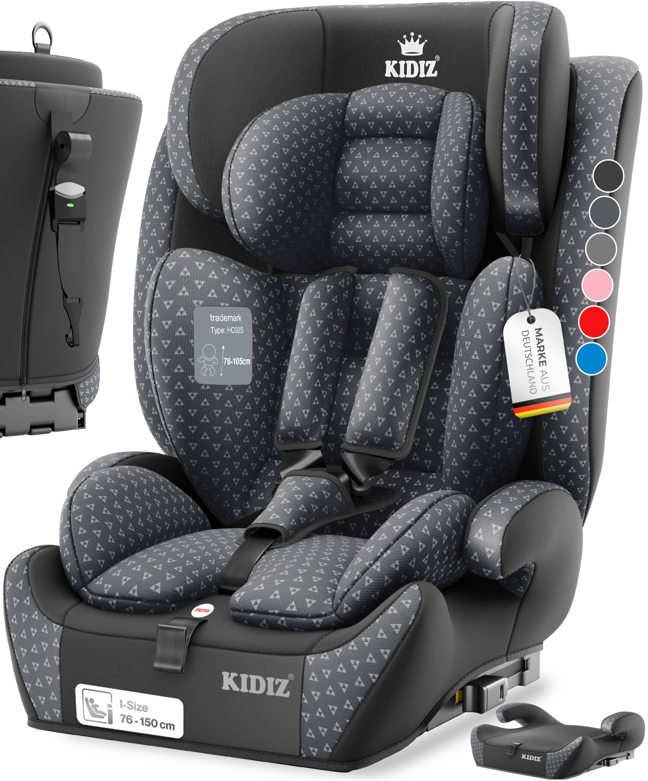 KIDIZ Autokindersitz Triangle Premium Autokindersitz