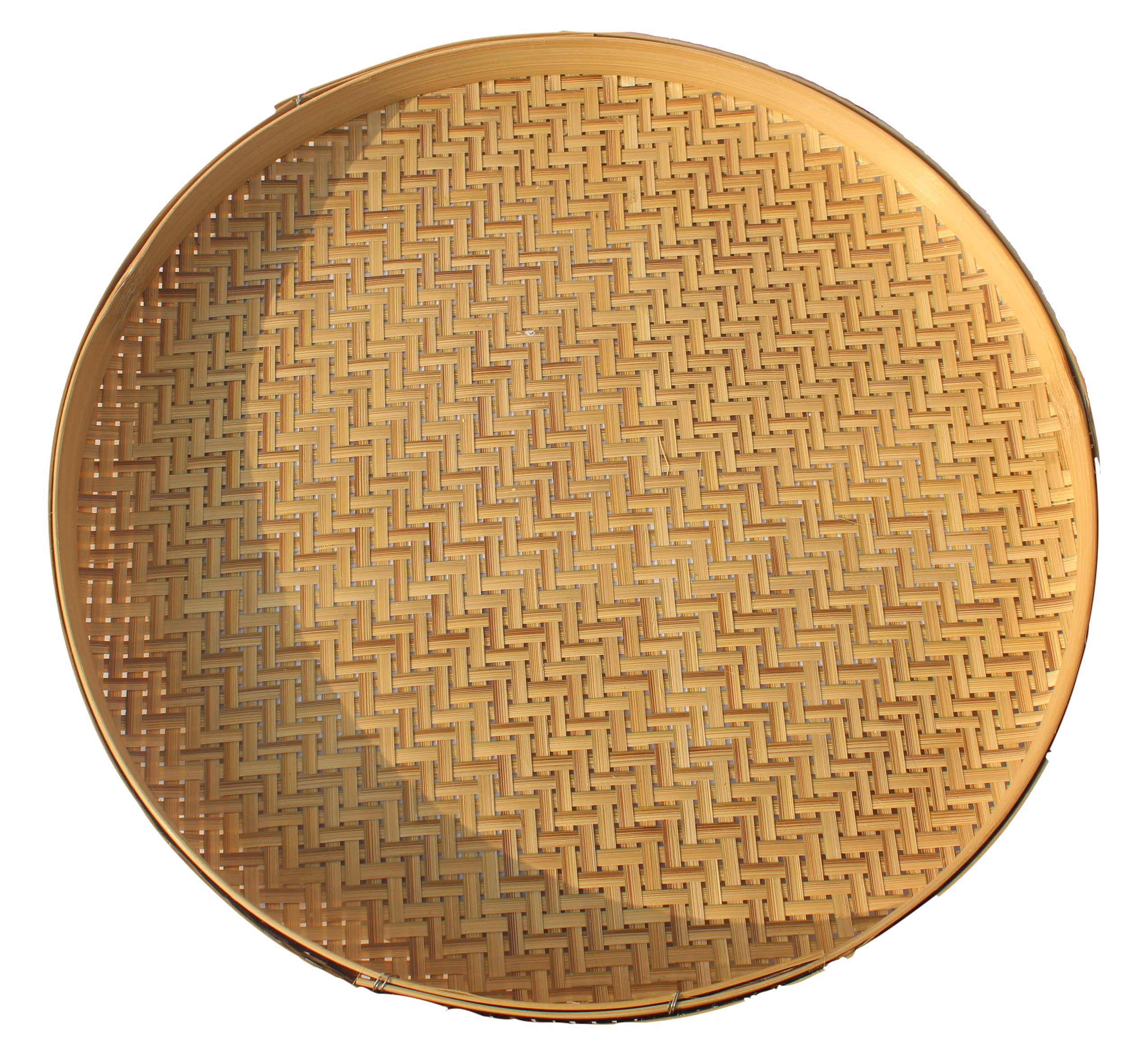 Craftscreat Round Bamboo Circular Tray, Bamboo Tray, Bamboo Dala, Chalon, Bamboo Sieve, Round, Beige (B0B11VWGNV) Amazon Price History, Amazon Price Tracker