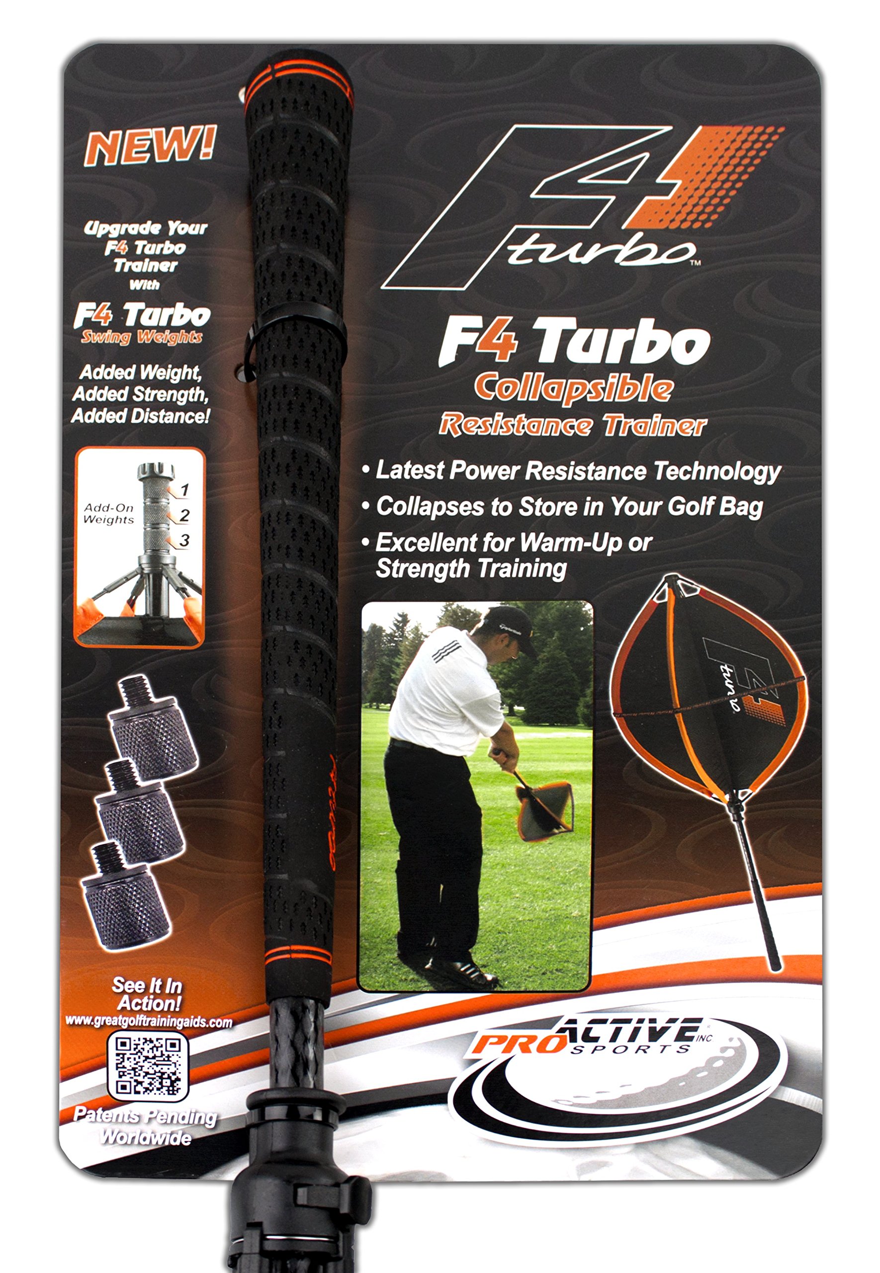 ProActive Sports F4 Turbo - Collapsible Resistance Golf Swing