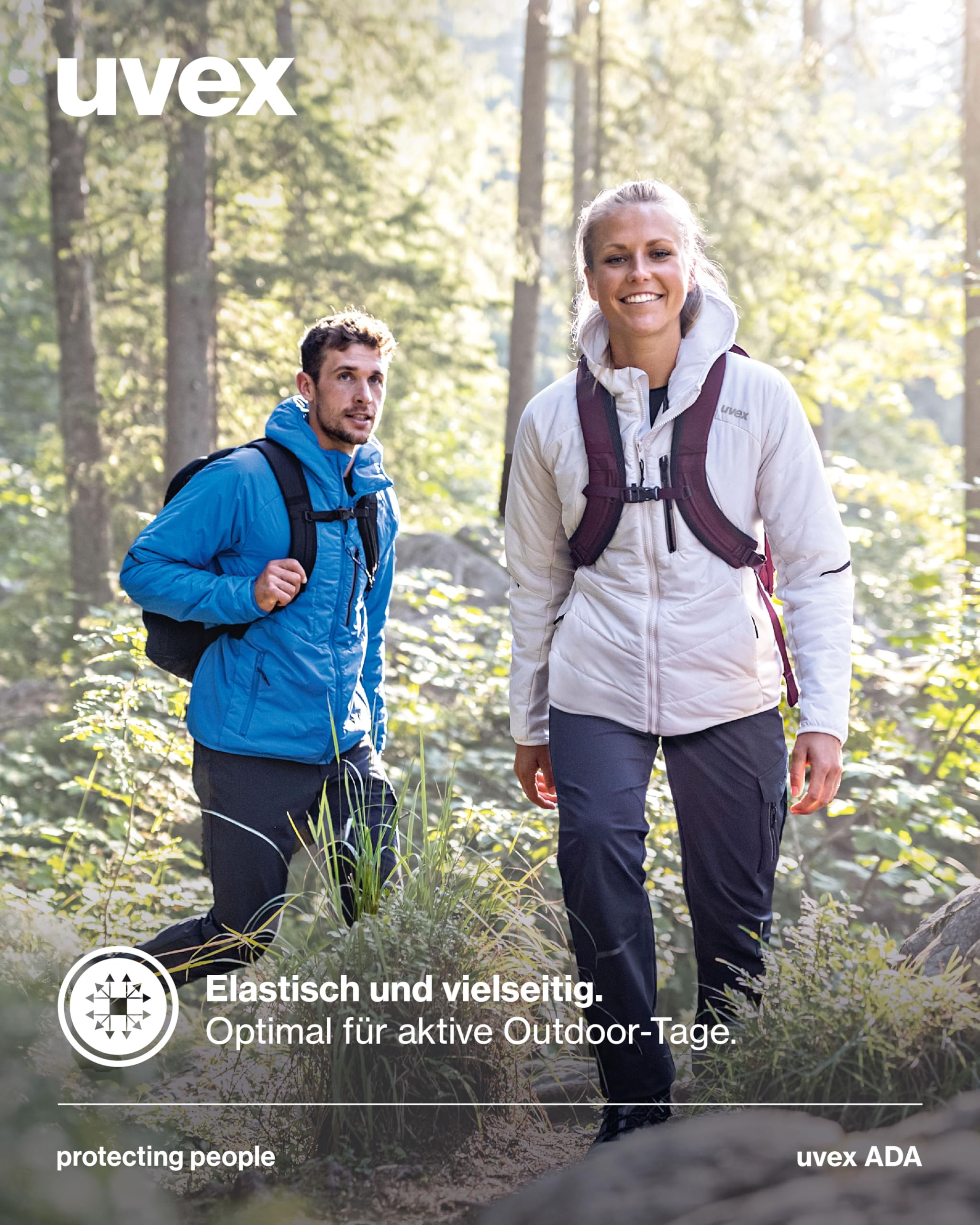 Uvex ADA 7636 Damen-Trekkinghose - Perfekt zum Wandern - Atmungsaktiv & Robust