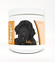 Vista 86 de Healthy Breeds Schnauzer en miniatura Omega HP Ácido graso para piel y pelaje Masticables suaves 60