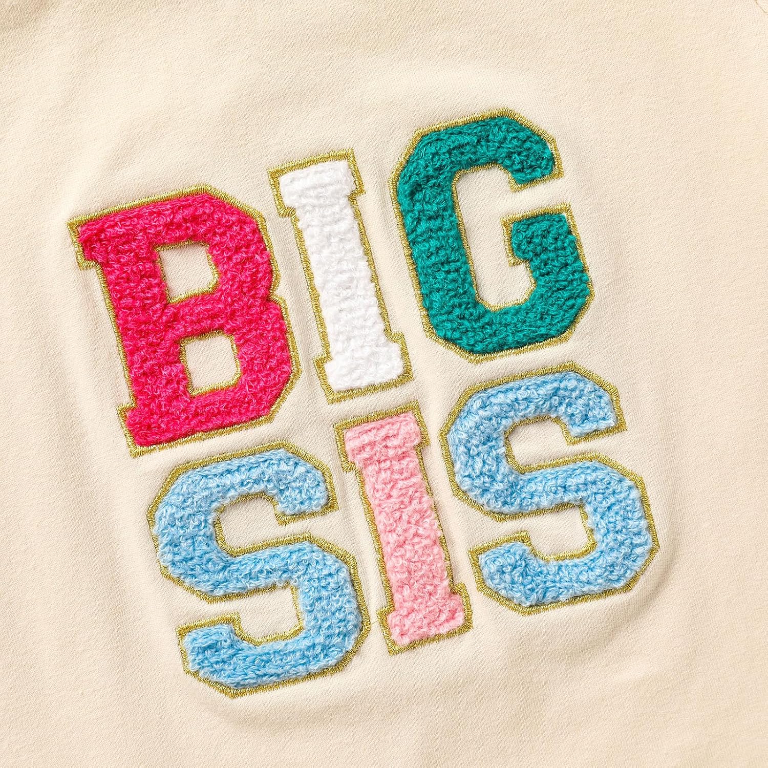 Big Sister Shirt for Little Girls Cotton T-Shirt Clothes Short Sleeve Tops Toddler Baby Announcement Outfits - Image 4