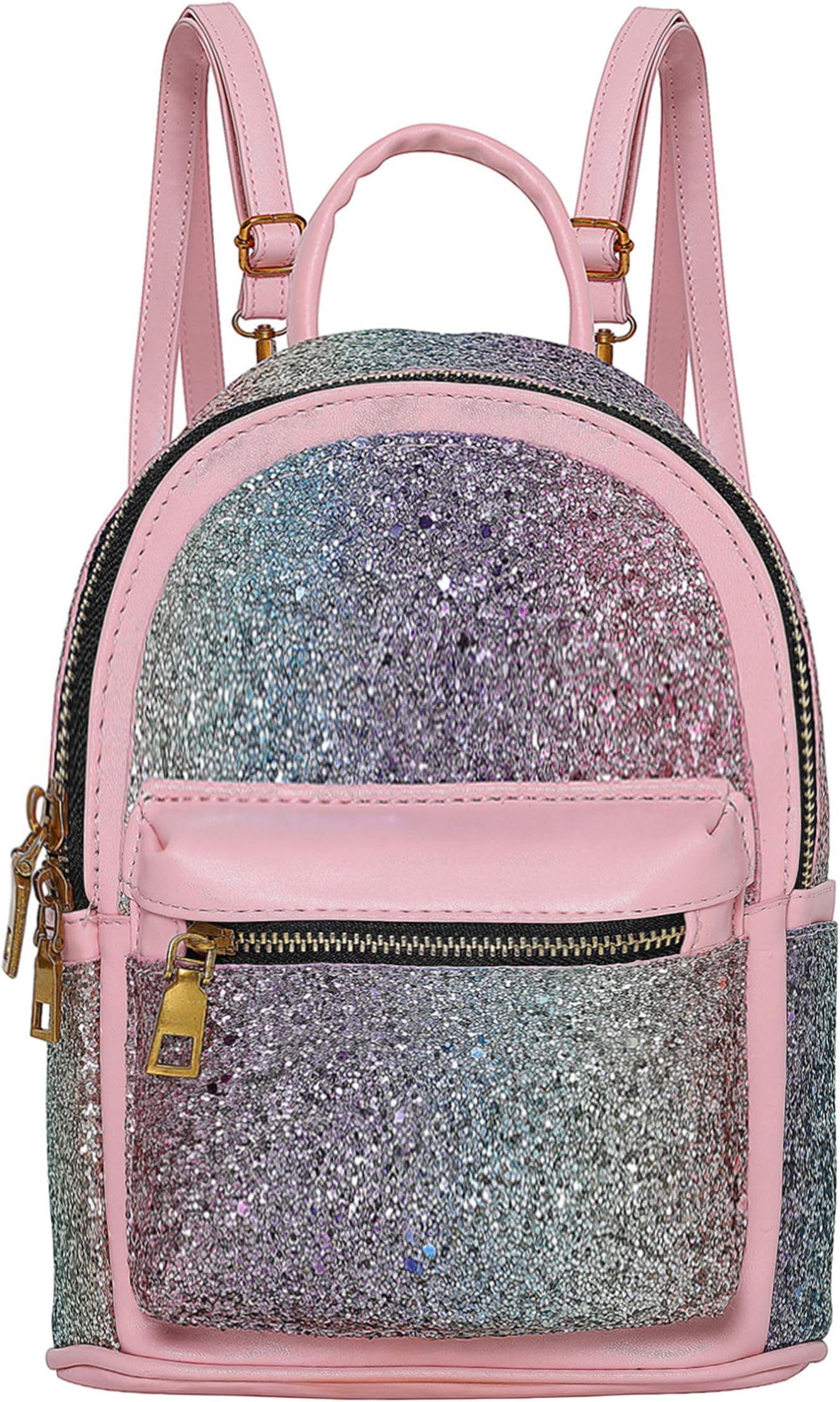Girls Bling Mini Travel Backpack Kids Children School Bag Satchel Purses Daypack