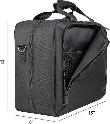 Miniatura 6 de USA Gear Funda para proyector bolsa para proyector compatible con DBPOWER ViewSonic PJD5134 Dr J HI-04 proyector portátil PVO y más proyector de