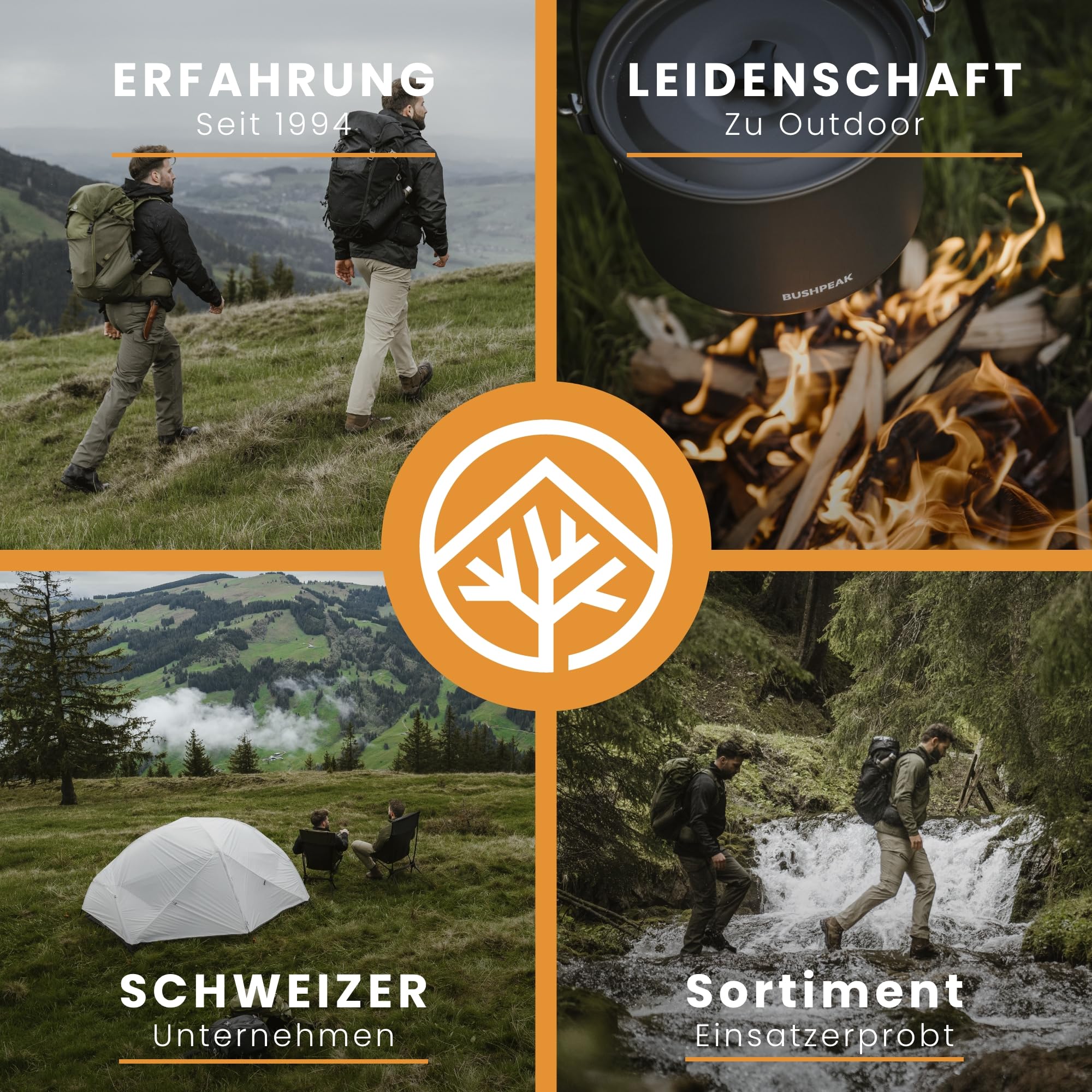 FLEXBOX 50L Camping Box zum Transport - Camping Küche faltbar Outdoor mit Stabiler Arbeitsplatte - Aufbewahrungsbox für Camper zusammenklappbar