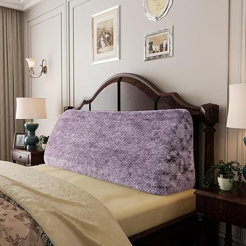 Miniatura 7 de Almohada de cuña para cama  Almohada de lectura para dormitorio, soporte de espalda mientras está sentado en la cama, almohada lumbar ergonómica