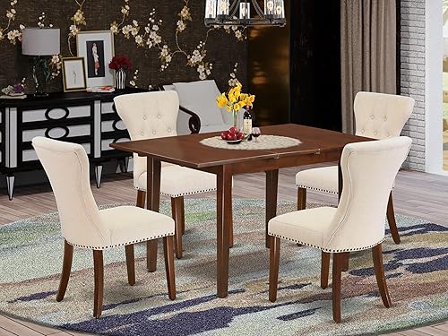 Miniatura 2 de East West Furniture NFGA5-MAH-32 Juego de comedor