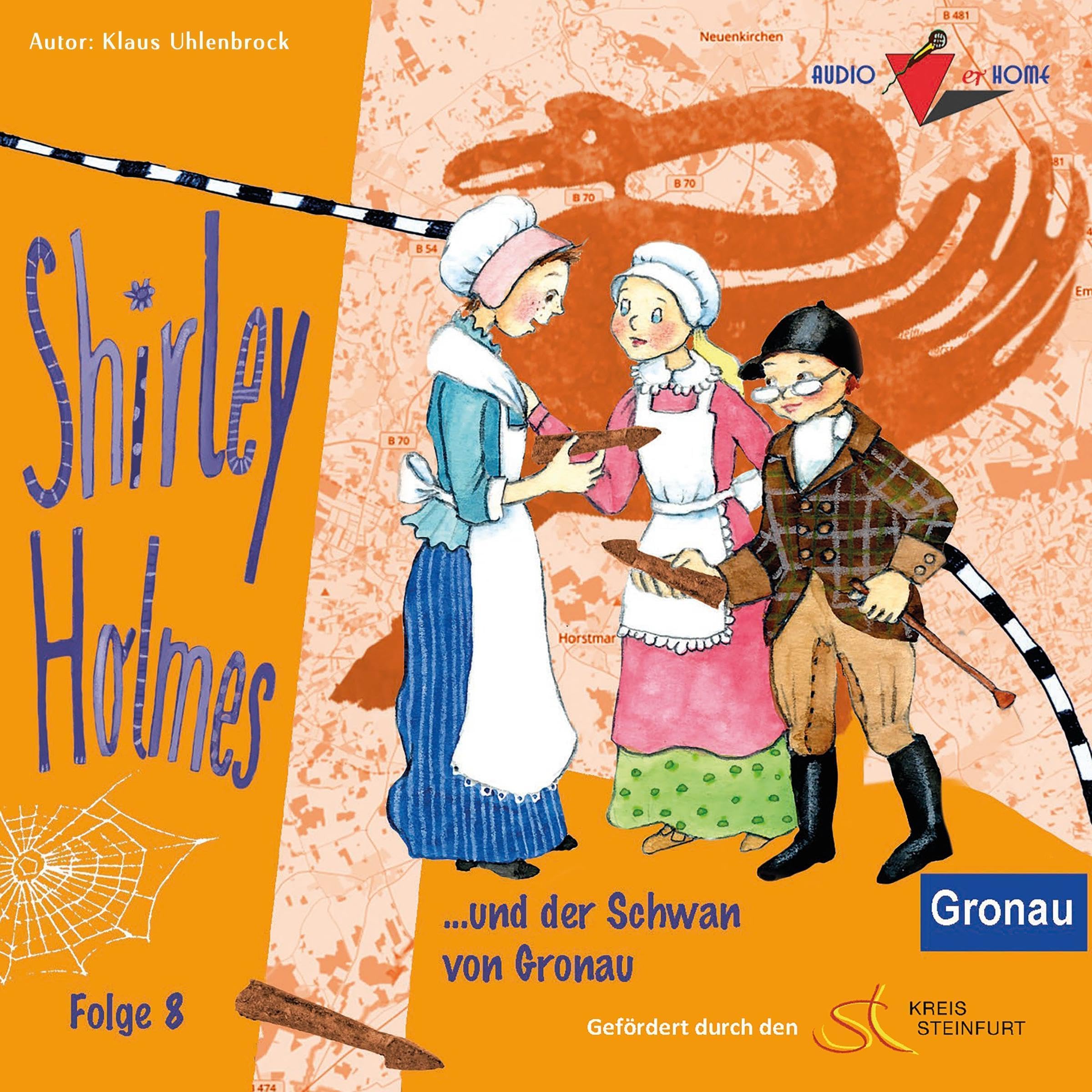 Cover art for Shirley Holmes und der Schwan von Gronau