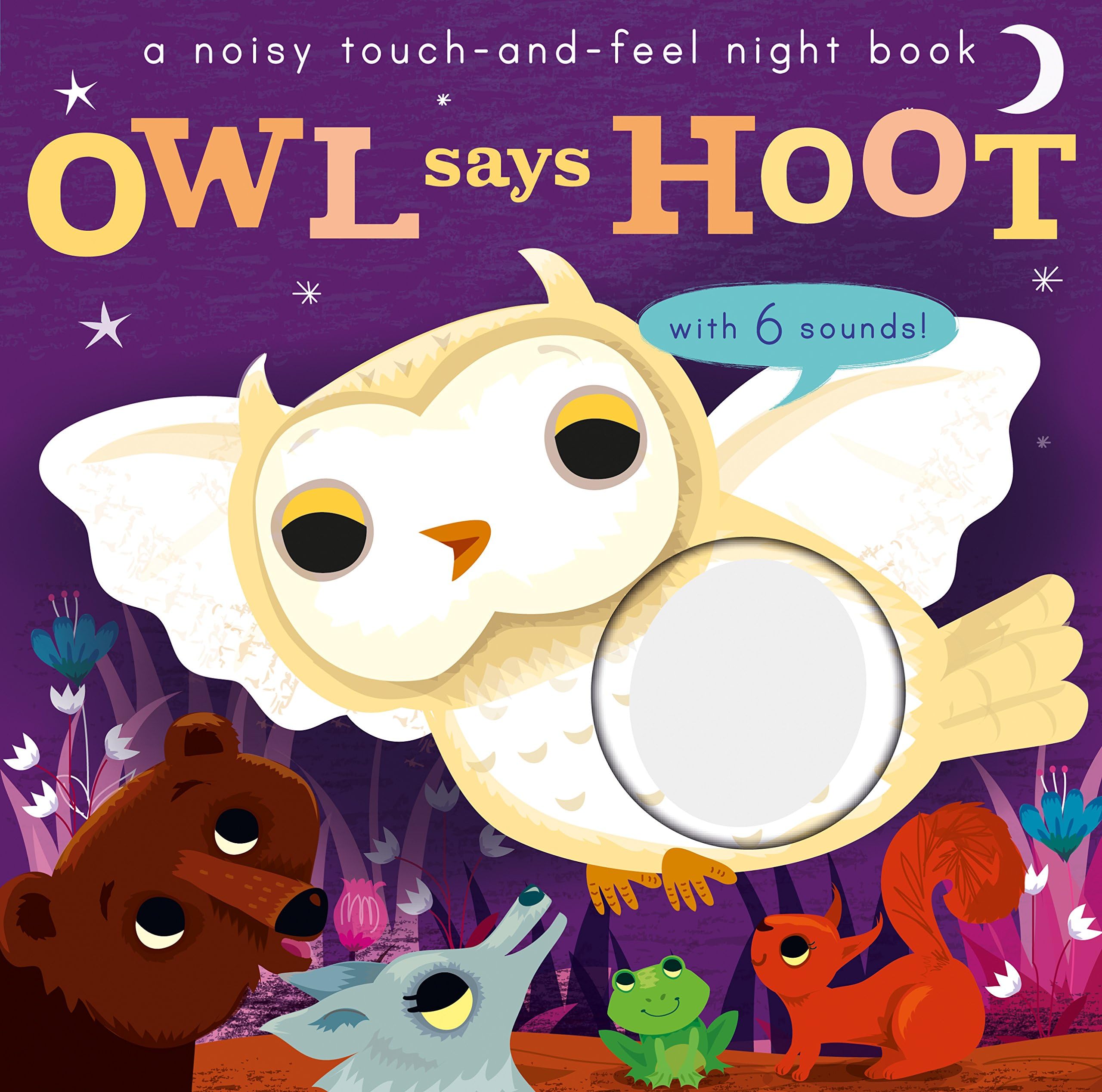 Noisy Touch and Feel: Owl Says Hoot Board book โ Touch and Feel, August 9, 2016