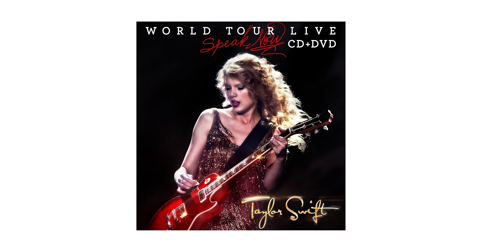 直筆サイン★テイラー スウィフトSpeak Now World TourLive Taylor Swift - Speak Now World Tour Live CD/DVD - Music