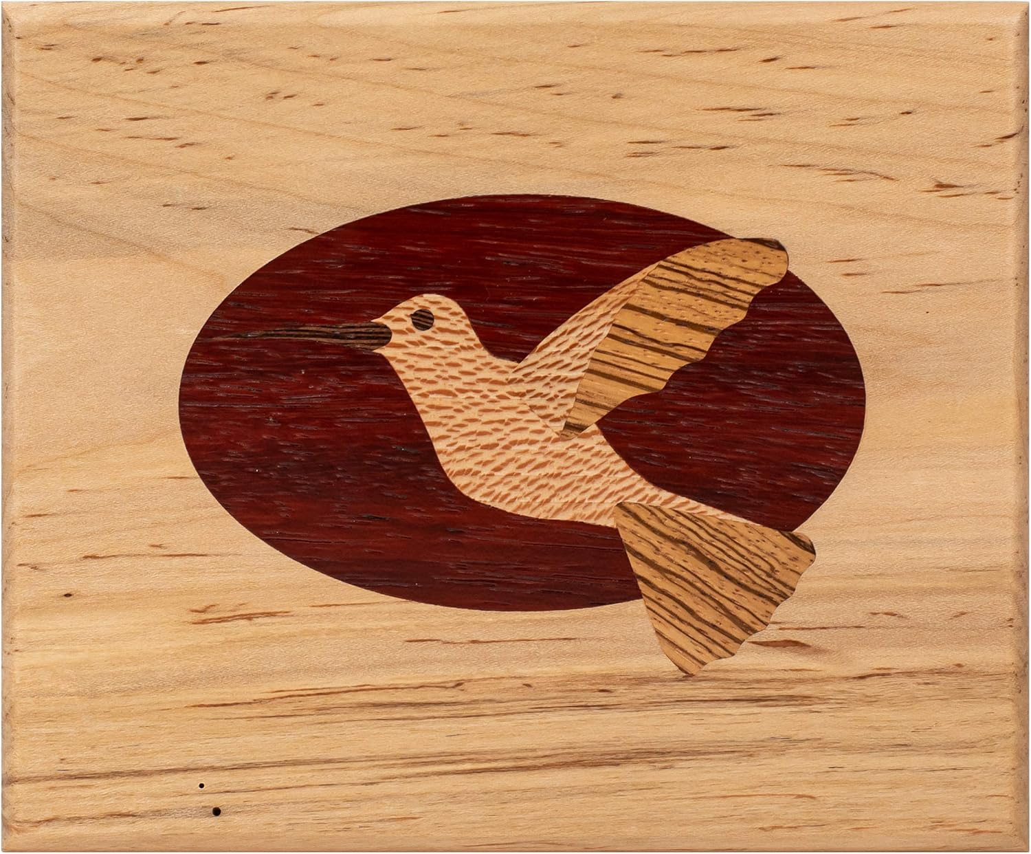Hummingbird Inlay 3"- Acrylic Router Inlay Templates for Precise Wood Inlay Designs by Tarter Woodworking (MLIS) Multiple Layer Inlay System, Guaranteed to Work with Router Inlay kit, Made in USA