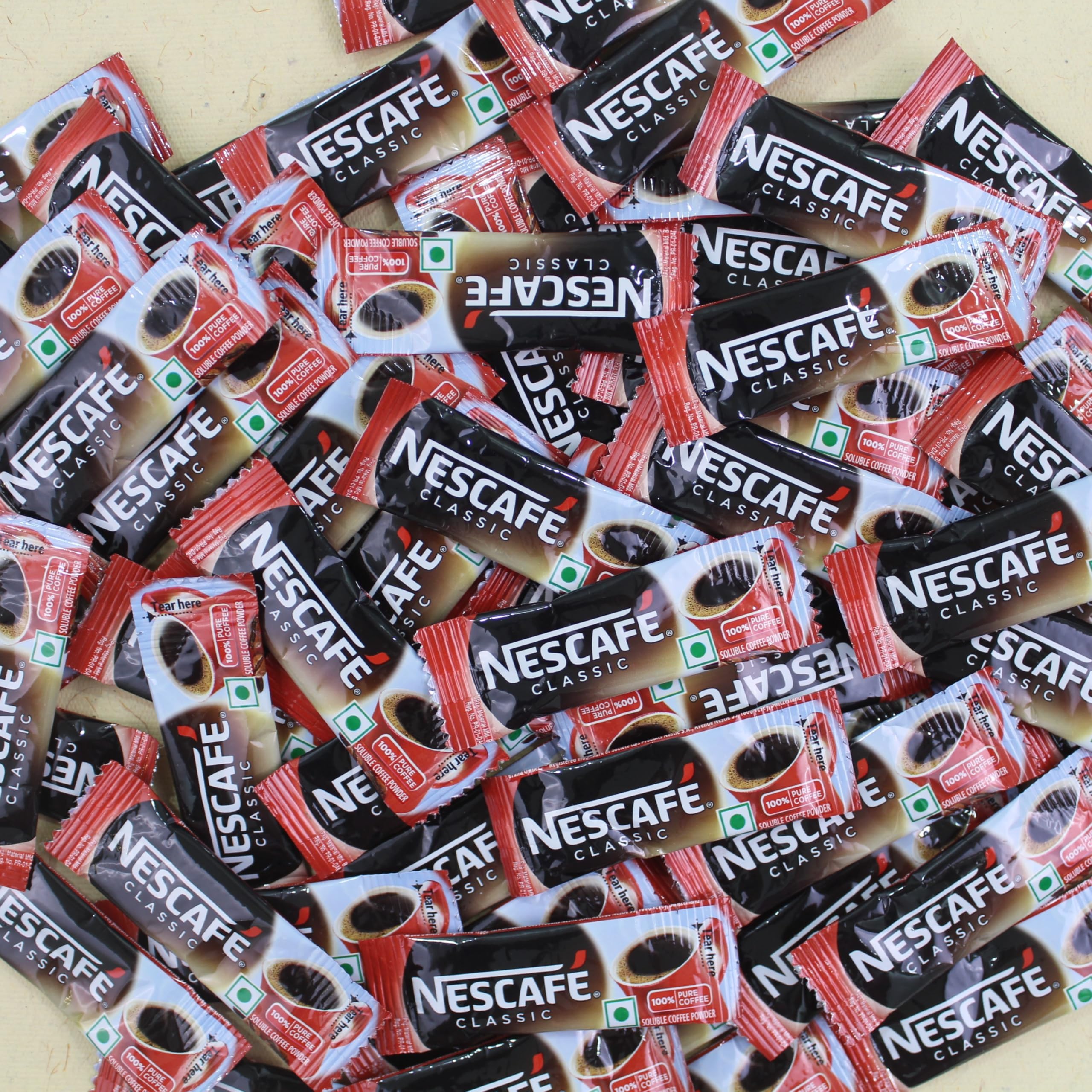 Nescaffe Classic Pack of 120 | Classic Instant Coffee | Pack Of 120 | Coffee Sachets