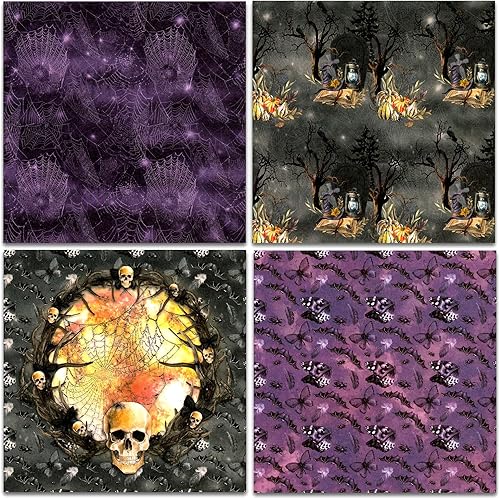 Vista 93 de BLEDS Papel para álbum de recortes, 24 hojas de papel para álbum de recortes de Navidad de 6 x 6 pulgadas, suministros de papel de diario de Navidad