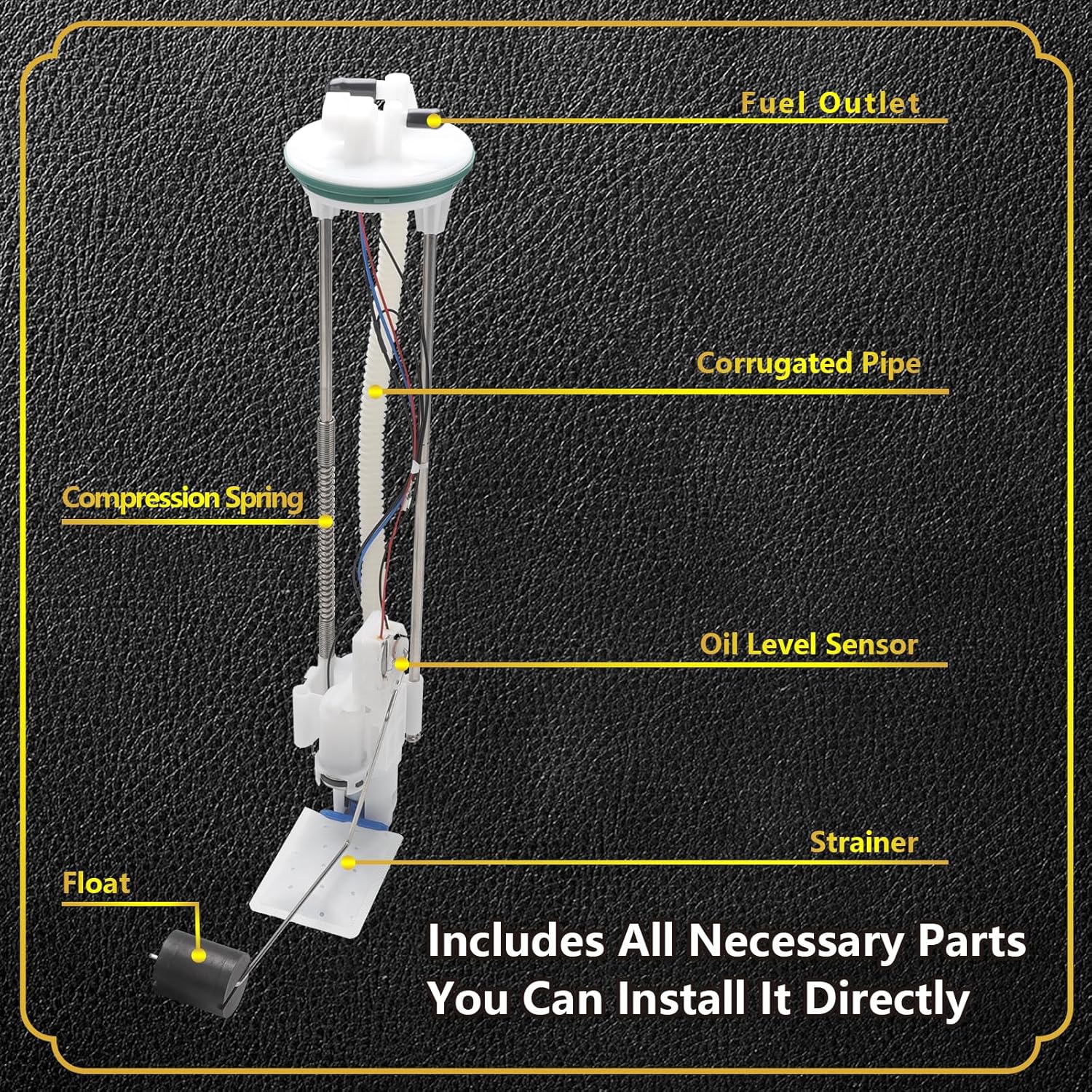 Fuel Pump Module For Can-Am 2016-2021 Defender HD10 HD8 HD5(include Max condition), Replace #709000662, 709001189, 47-1025