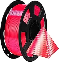 Vista 17 de Paquete de filamento de impresora 3D de 1,75 mm de Bblife, 8 carretes de colores populares: negro, blanco, rojo, azul, amarillo, naranja, verde azul