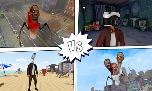 Tvman cameraman vs Toilet Monster 3D Game