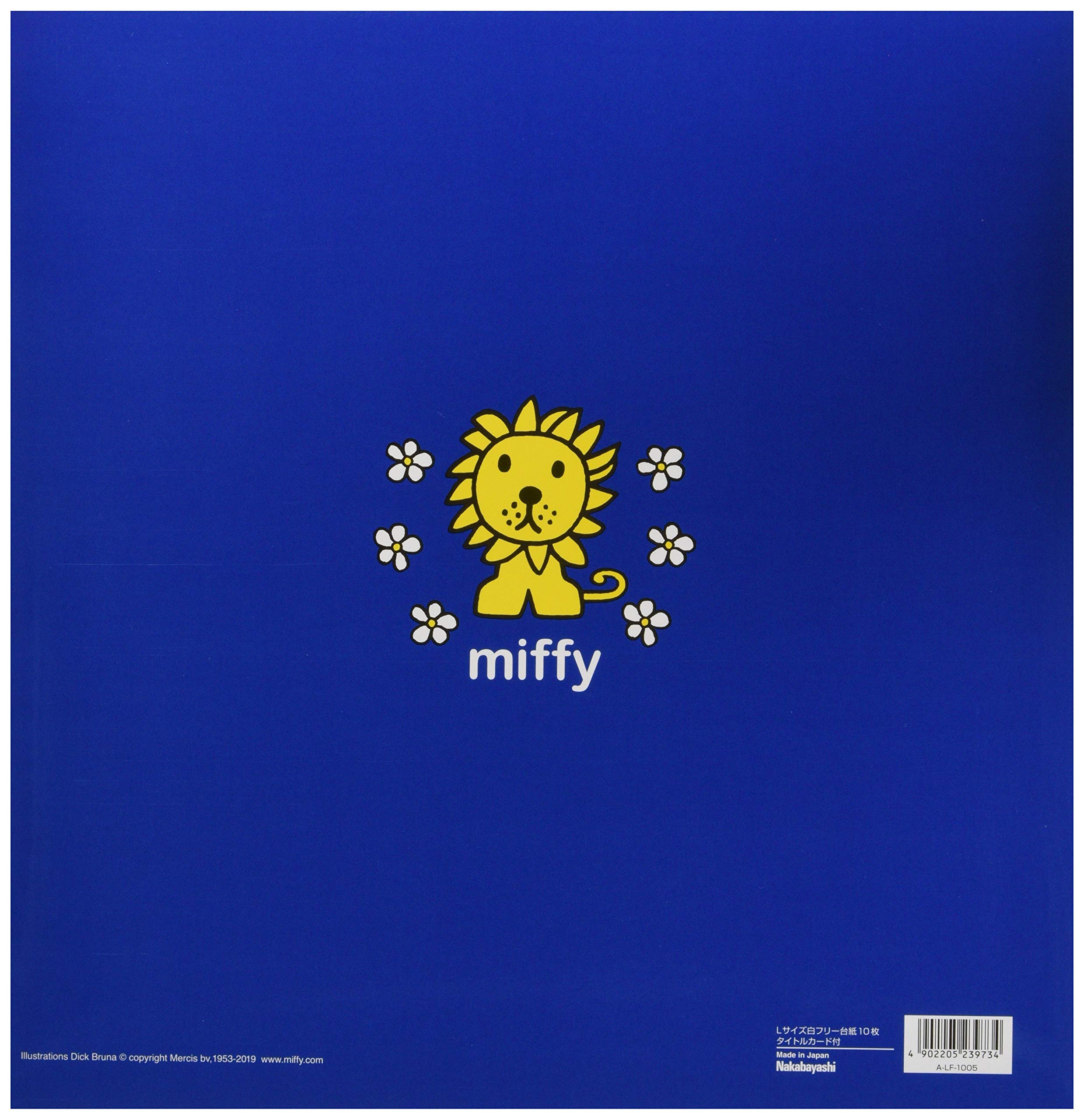 Nakabayashi Fuyas Album, Large White Free Mat, 10 Sheets