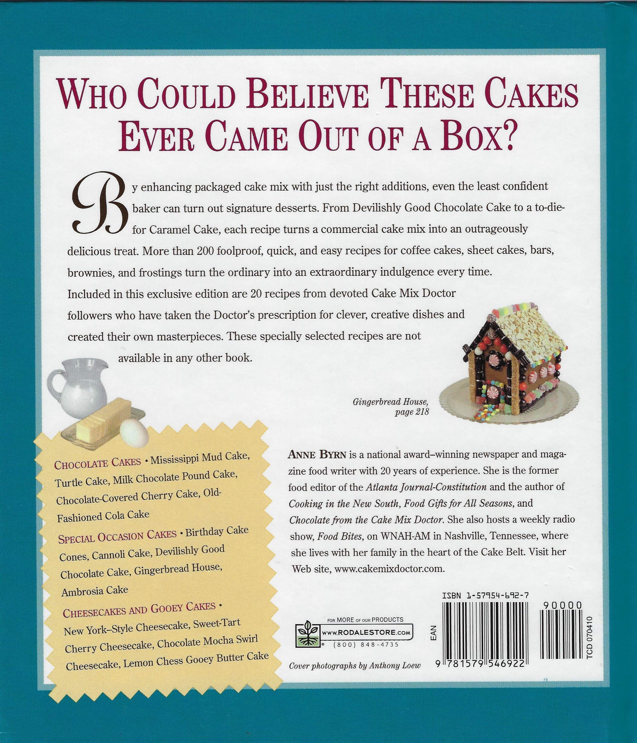 The Cake Mix Doctor: Deluxe Edition [Hardcover] Byrn, Anne - PT01