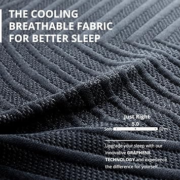 MLILY EGOHOME 14 Inch Hybrid Full Size Mattress, Memory Foam Pocket Spring Mattress for Cooling Sleep, Bed in a Box, CertiPUR-US Certified, Pressure Relief, 54x75x14 Black