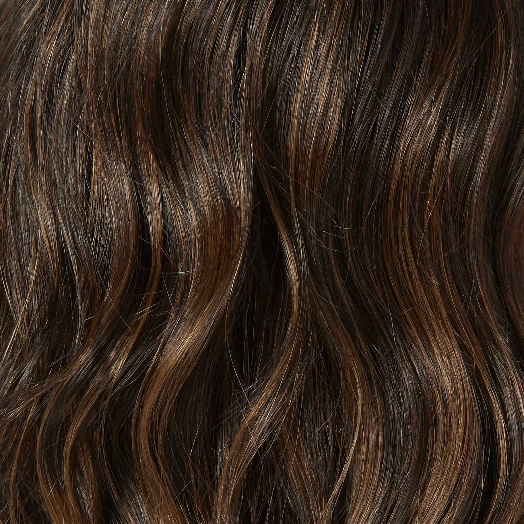 Raquel Welch Editor's Pick Layered Shoulder Length Bob Wig by Hairuwear, Large Cap Size, SS4/10 Shaded Iced Java