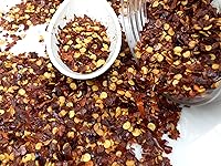 Vista 2 de Copos de chile rojo orgánico, hojuelas de pimienta ahumada, boukovo griego, chile rojo vivo, hojuelas de chile caseras (16)