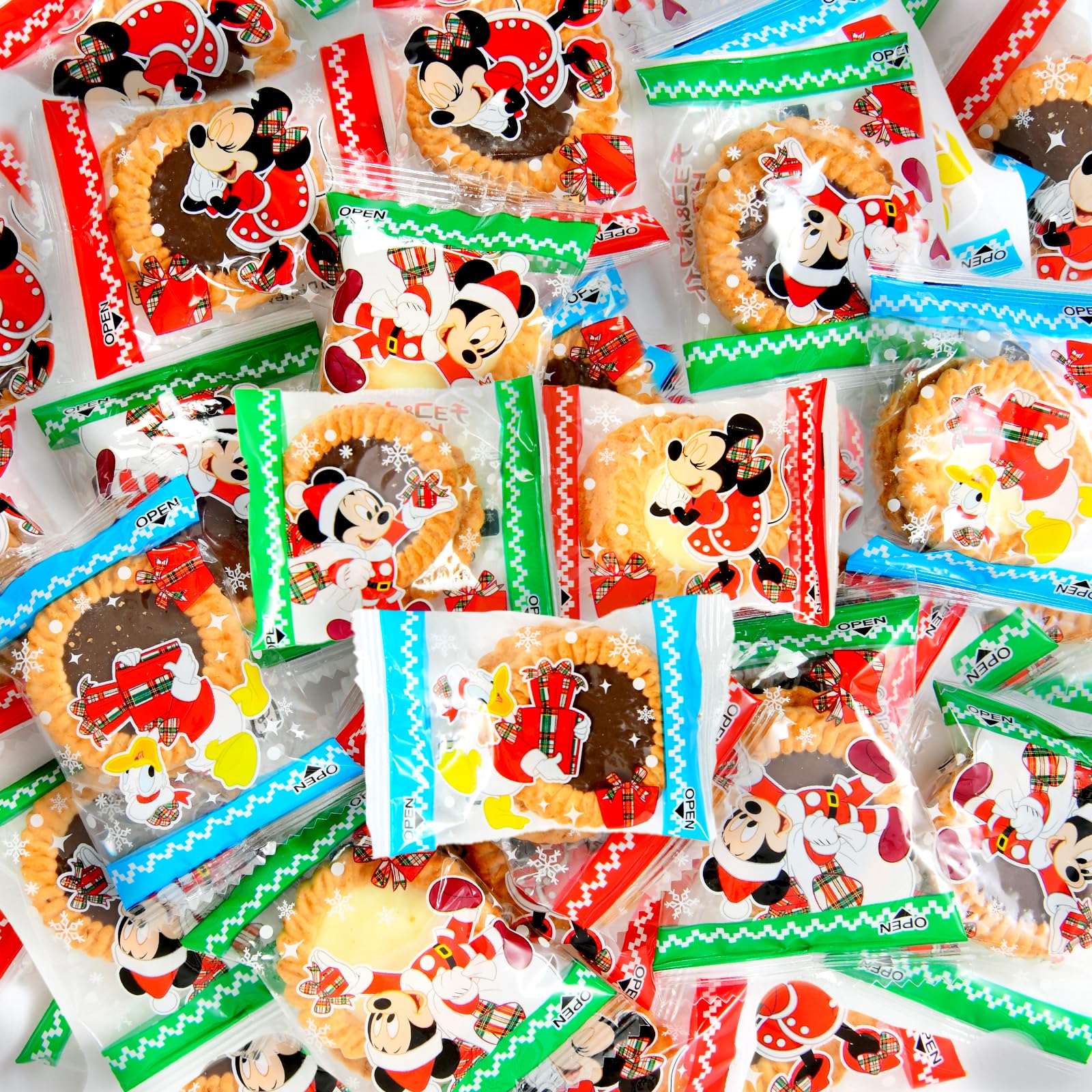 Amazon.co.jp: 【 約168個装 セット 】クリスマス お菓子 ディズニー