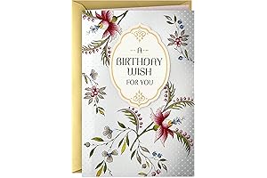 Hallmark Golden Thread Birthday Card for Mom From Us