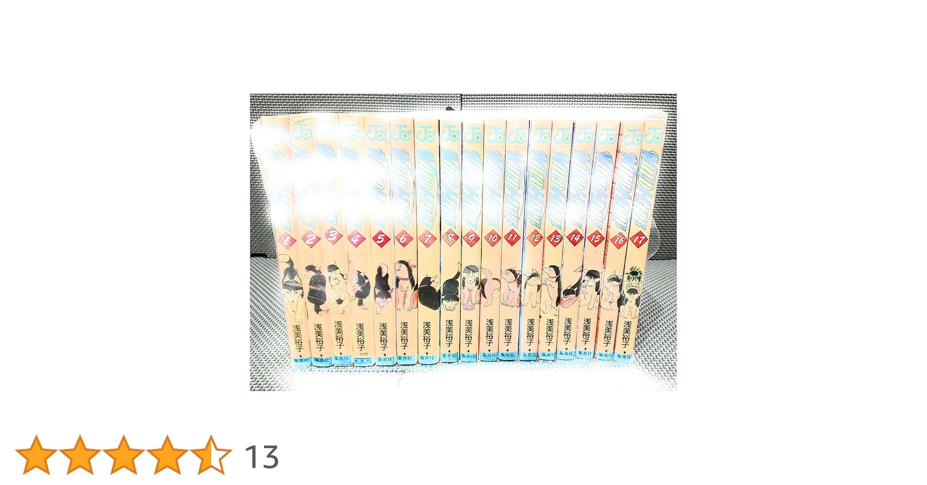WILD HALF(ワイルドハーフ)　全17巻(計17冊)　ジャンプコミックス WILD HALF 全17巻完結 [マーケットプレイス コミックセット