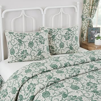 VHC Brands Dorset Farmhouse Quilted Bed Sham