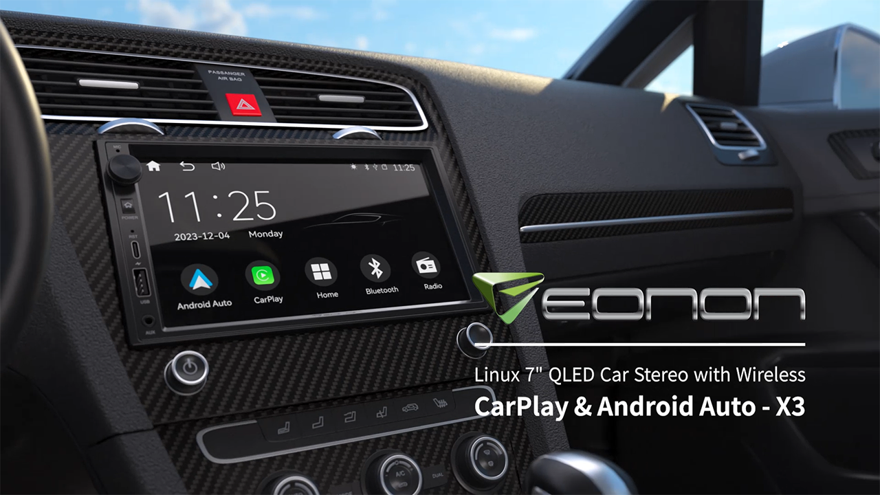 Amazon.com: Eonon 7'' Double Din Car Stereo Wireless CarPlay