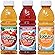 Tropicana 100% Juice, 3 flavor, 10 fl oz (Pack of 24) - Apple Juice, Fruit Medley, Orange Juice