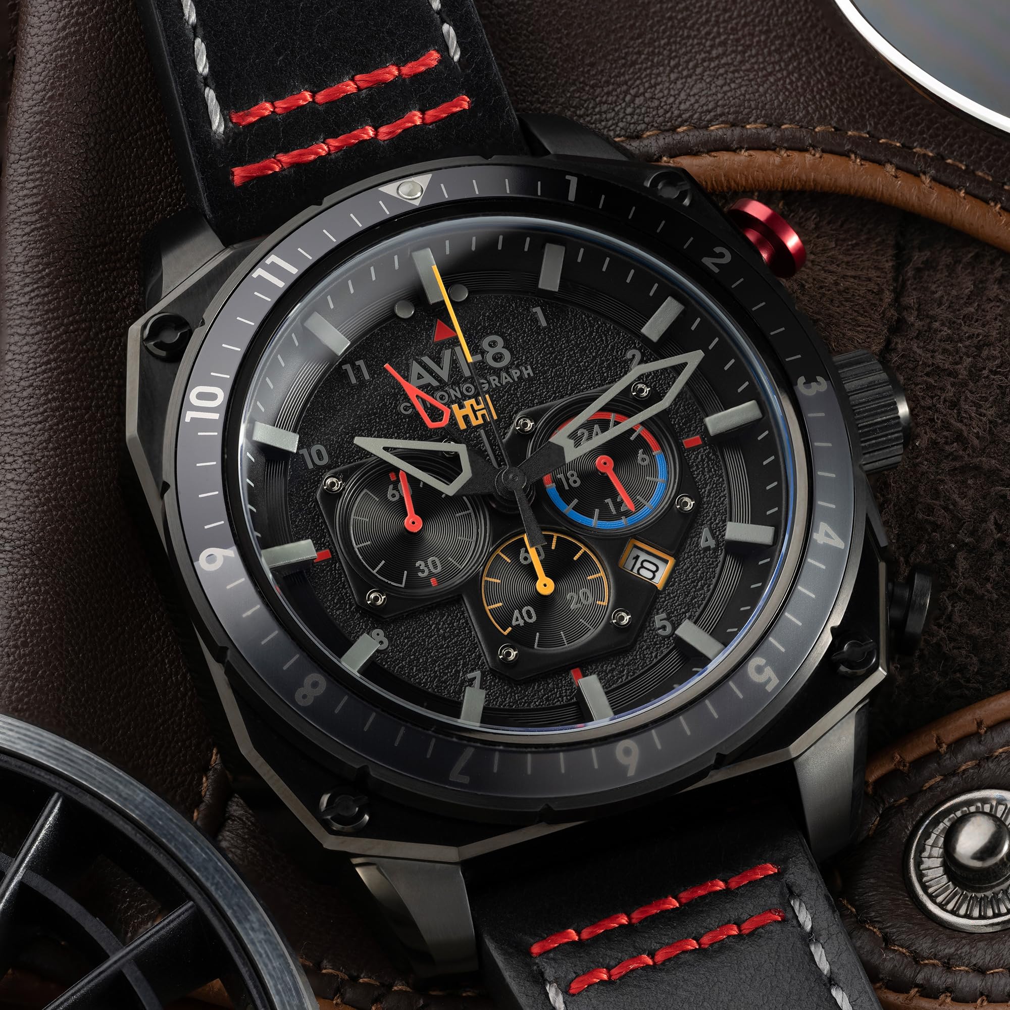 AVI-8 AV-4100-04 Orologio Da Uomo