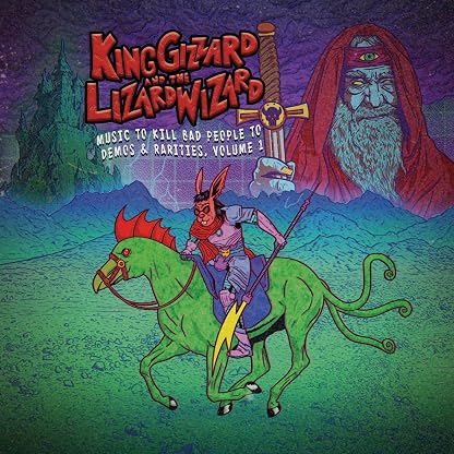 Music To Kill Bad People To Vol. 1 - Red Velvet por King Gizzard & The Lizard Wizard, capa do álbum