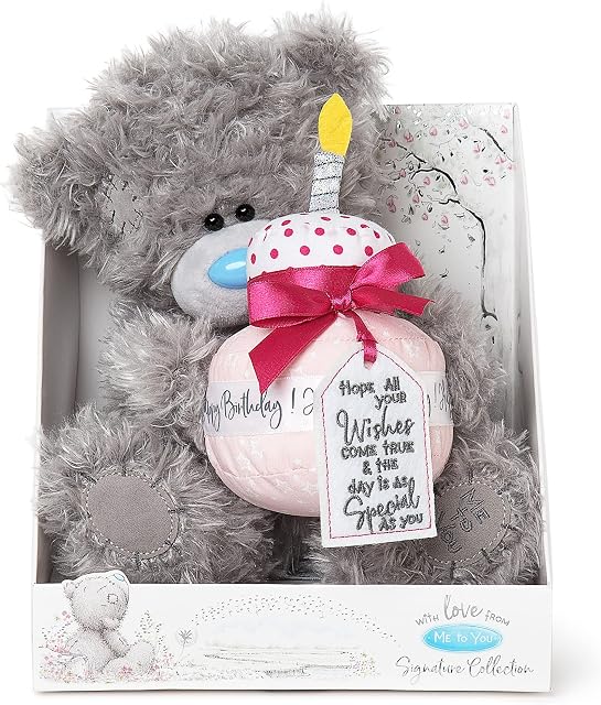 Me to You Tatty Teddy with Birthday Cake - Official Collection