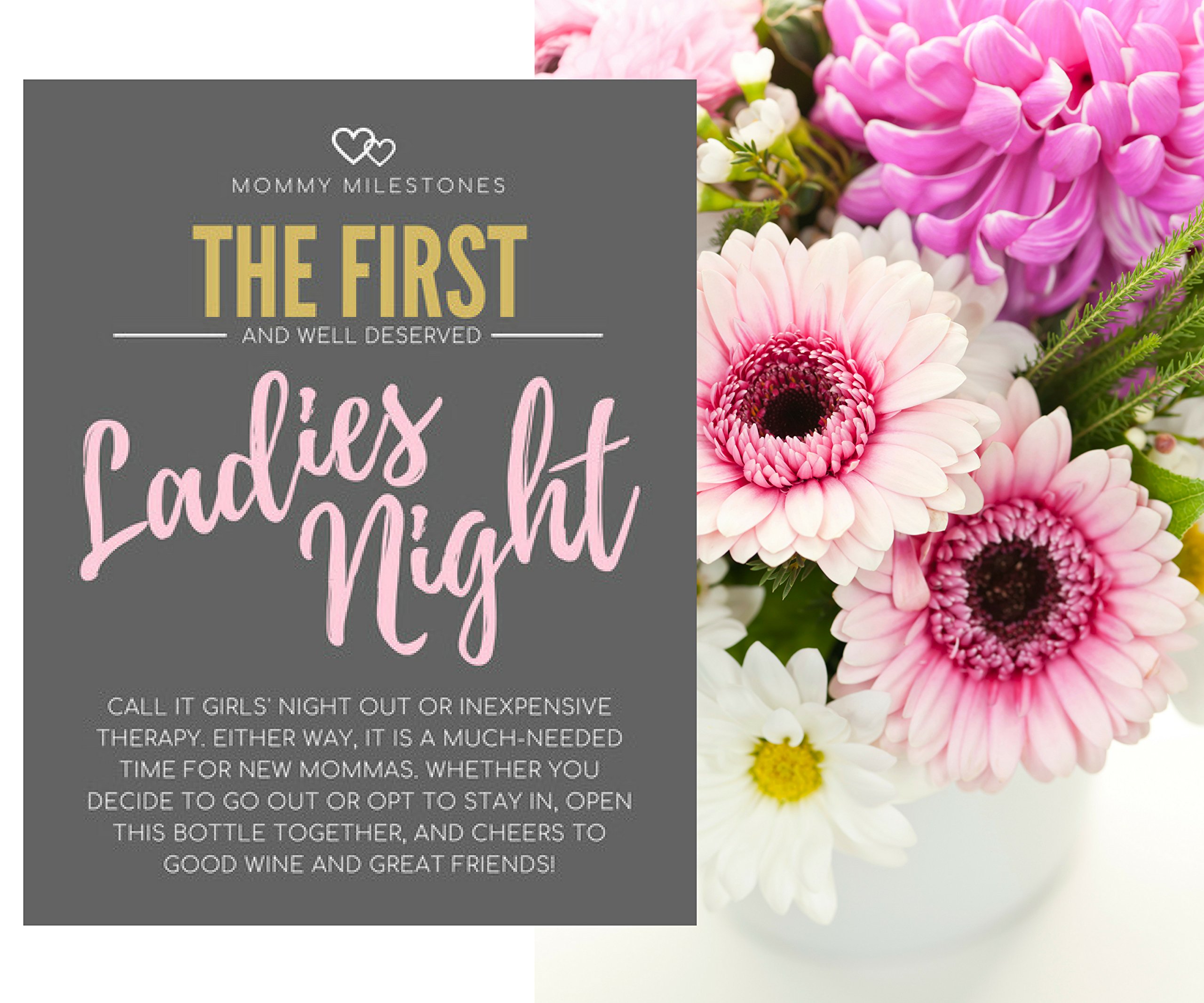6 Mommy's First Milestone Wine Labels and Stickers, Great Baby Shower and  Pregnancy Gift Ideas for Mom To Be, Funny Mom's First Moments After Having  ...