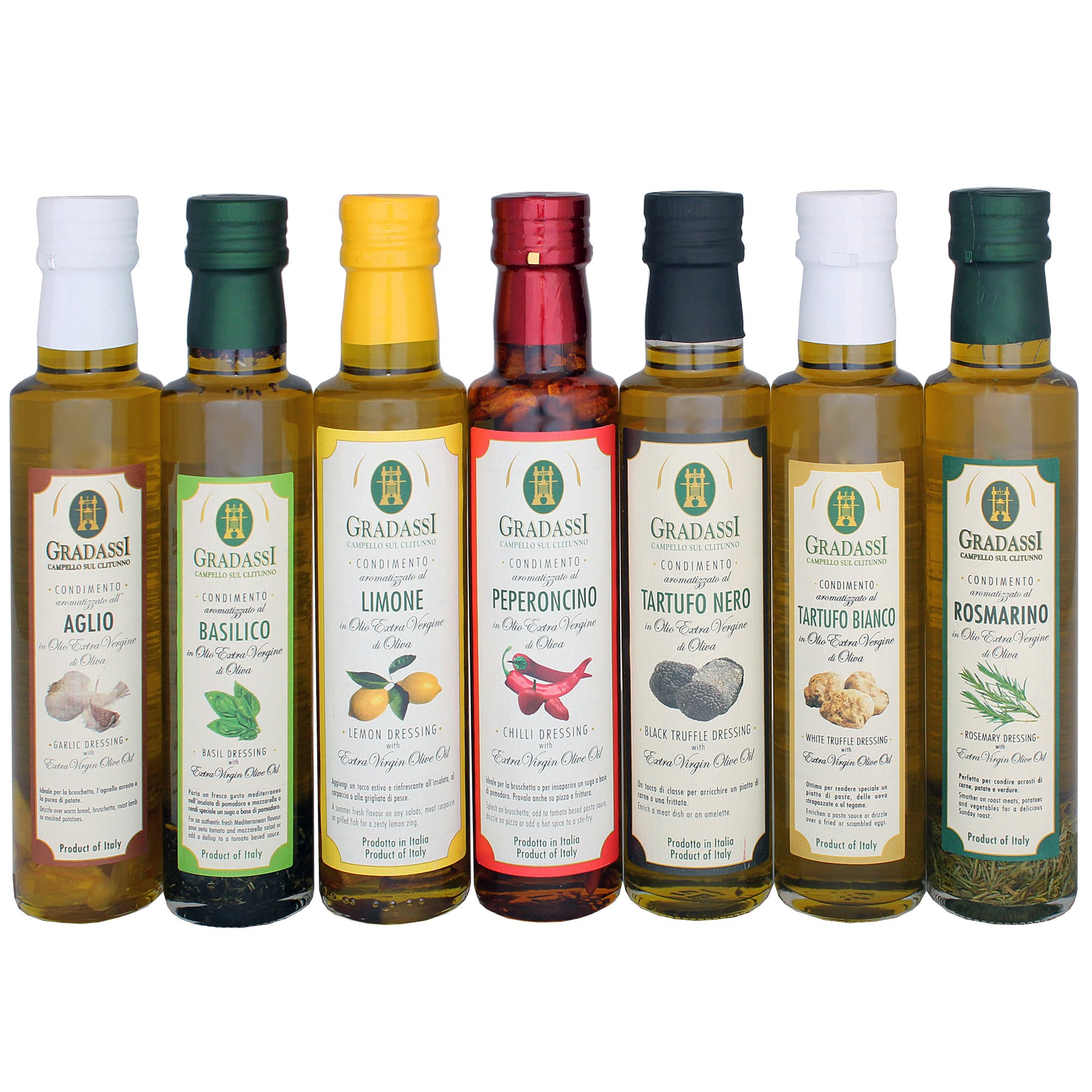 Naturally Infused Extra Virgin Olive Oil Dressings Variety Pack, 8.5 Ounces