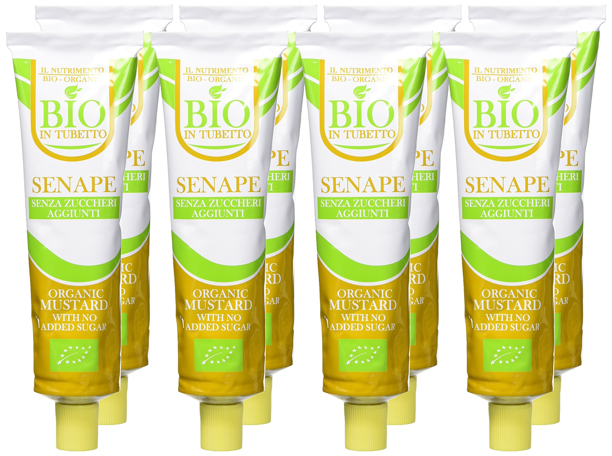 Probios Senape in Tubetto Bio - Pacco da 8 x 160 g